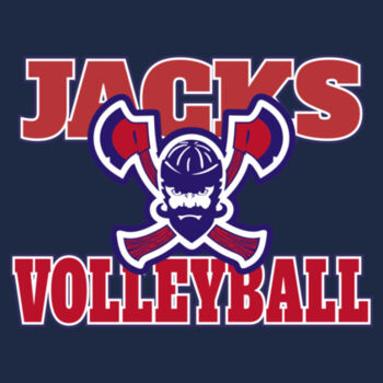 NT JACKS Volleyball - Ladies PosiCharge ® Competitor Tee Design