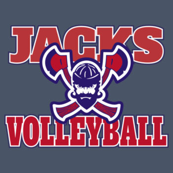 NT JACKS Volleyball - Perfect Tri ® Long Sleeve Hoodie Design