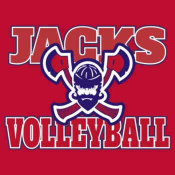 NT JACKS Volleyball - Ladies Sleeveless PosiCharge ® Competitor V Neck Tee Design