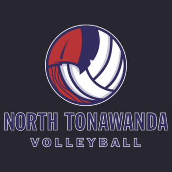 NT Volleyball w/ Name & # - Reverse Weave ® Hooded Sweatshirt Design