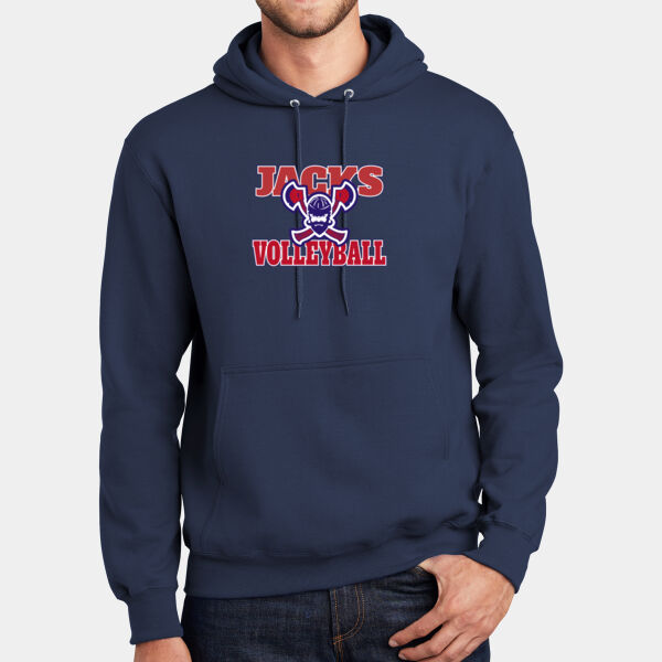 NT JACKS Volleyball - Essential Fleece Pullover Hooded Sweatshirt Thumbnail