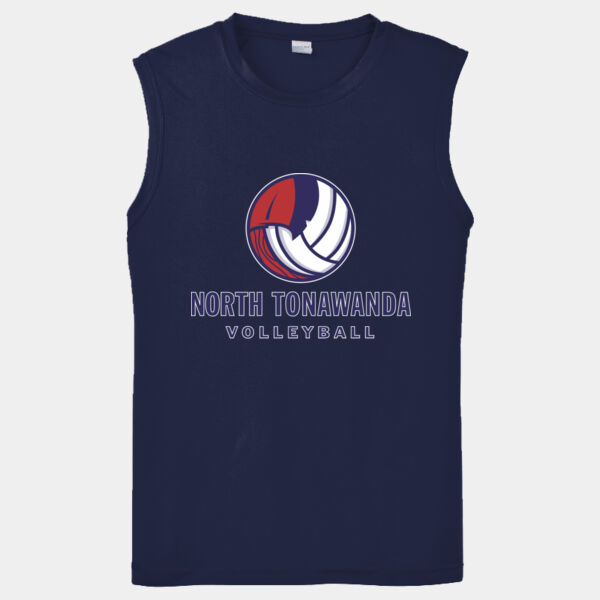 NT Volleyball - Sleeveless PosiCharge ® Competitor Tee Thumbnail