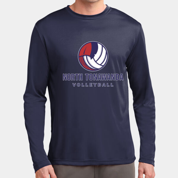 NT Volleyball - Long Sleeve PosiCharge ® Competitor Tee Thumbnail