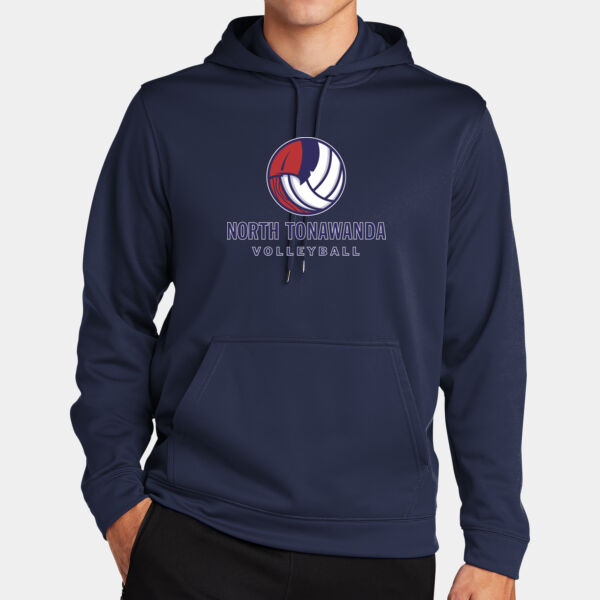 NT Volleyball - Sport Wick ® Fleece Hooded Pullover Thumbnail