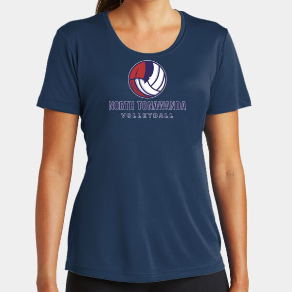 NT Volleyball - Ladies PosiCharge ® Competitor Tee Thumbnail