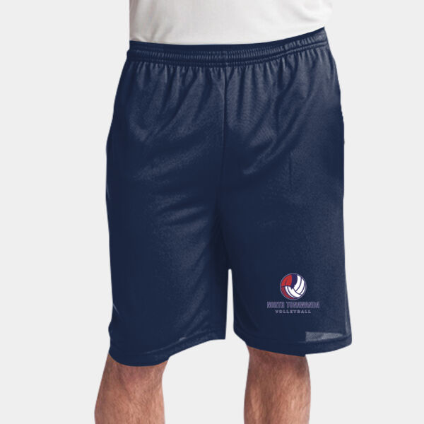 NT Volleyball - PosiCharge ® Tough Mesh Pocket Short Thumbnail