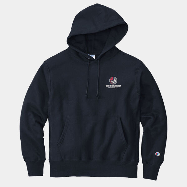 NT Volleyball - Reverse Weave ® Hooded Sweatshirt Thumbnail