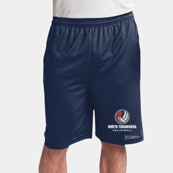 NT Volleyball - PosiCharge ® Tough Mesh Pocket Short Thumbnail