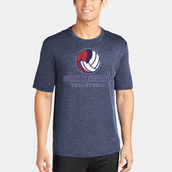 NT Volleyball w/ Name & # - PosiCharge ® Competitor Tee Thumbnail
