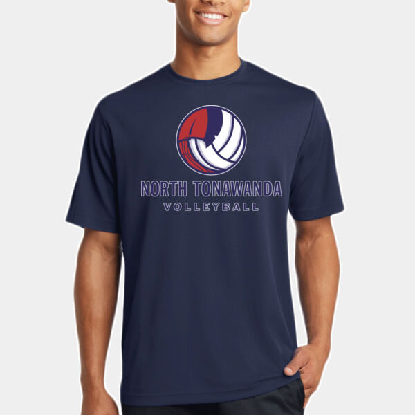 NT Volleyball w/ Name & # - PosiCharge ® RacerMesh ® Tee Thumbnail