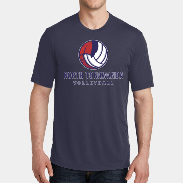 NT Volleyball w/ Name & # - PosiCharge ® Competitor  Cotton Touch  Tee Thumbnail