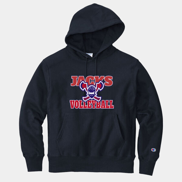 NT JACKS Volleyball - Reverse Weave ® Hooded Sweatshirt Thumbnail